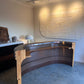 Vintage Custom Space Age Chrome Bar / Counter