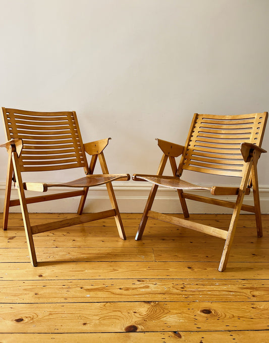 Pair of Mid Century ‘Rex’ Chairs by Niki Kralj