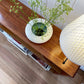 Vintage timber book shelf