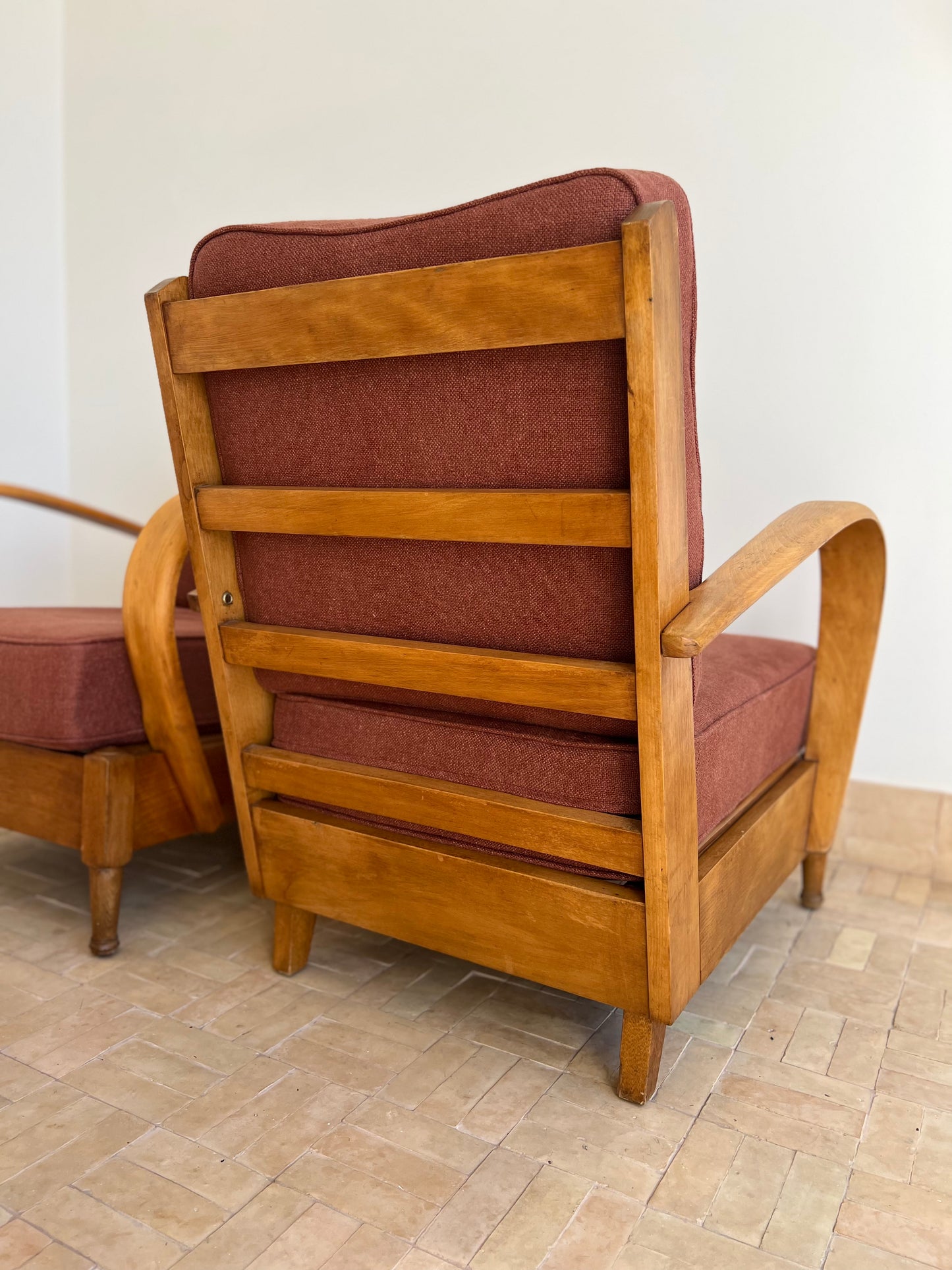 Mid Century Armchairs (pair)