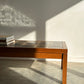 Vintage Mid-Century Green Tile & Timber Coffee Table