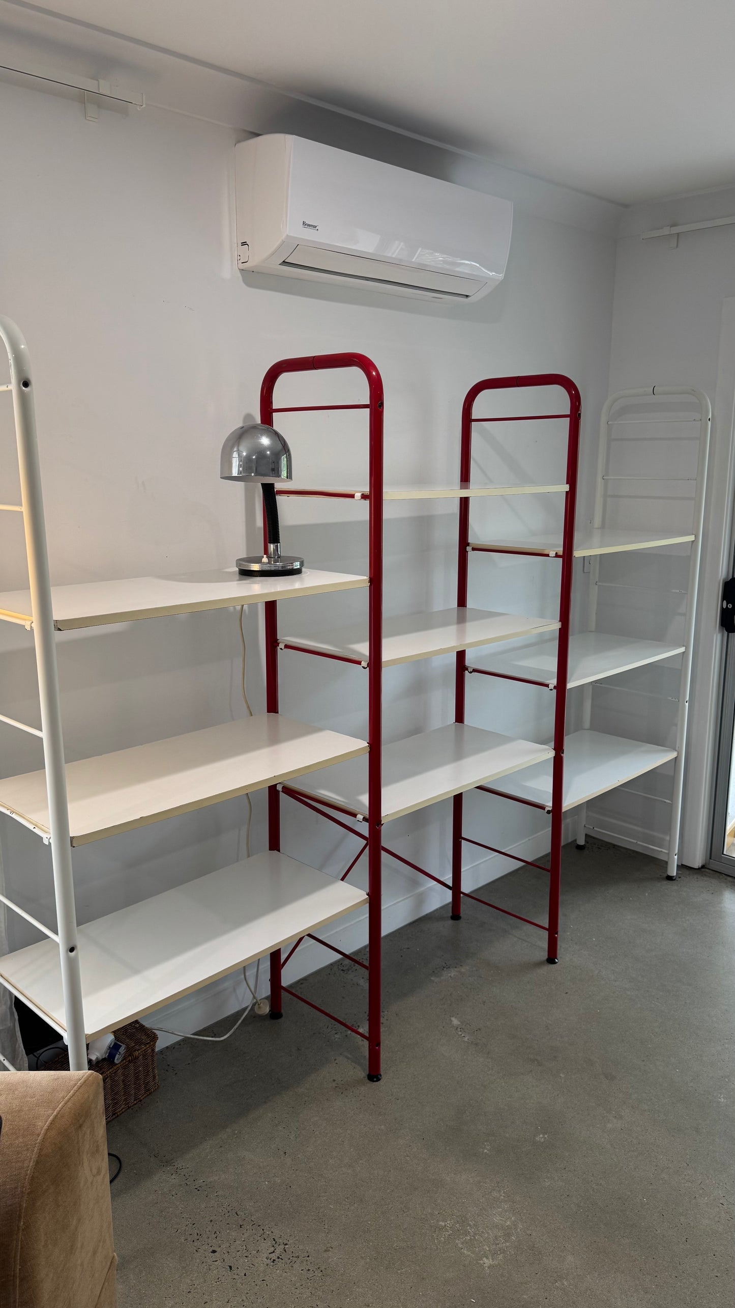 Vintage 80s Australian designed Modular Shelf System by Tubo
