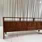 Vintage Carved Wooden Sideboard / Room Divider