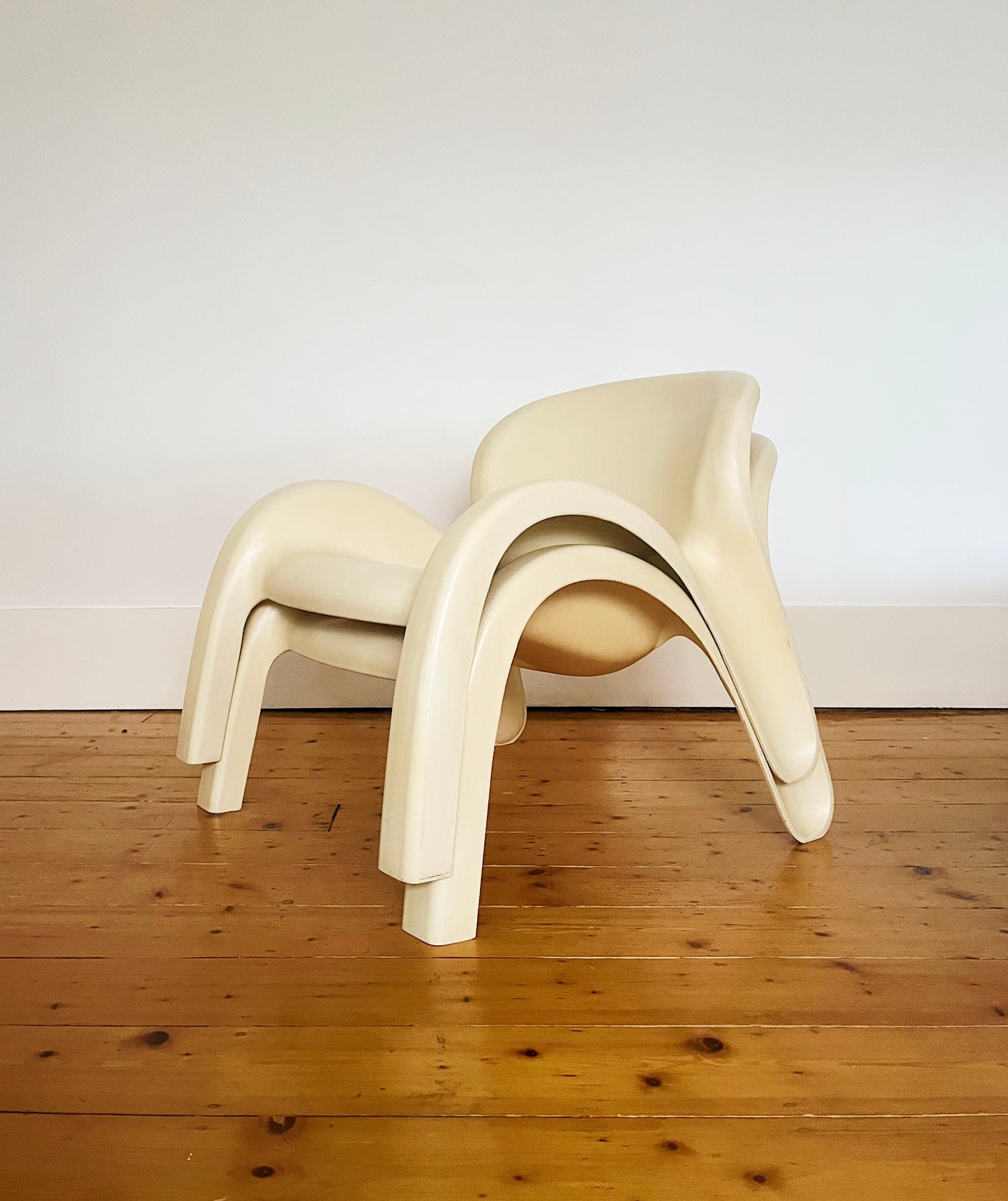 Pair of GN2 Chairs by Peter Ghyczy for Reuter