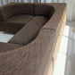ON HOLD - Vintage Italian Designer Chunky Boucle Modular Sofa
