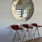 Set of Three Post Modern Bar Stools y Joan Casas for Indecasa