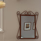 Large Vintage Wrought Iron Mirror