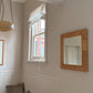 Vintage Square Cane Wrapped Mirror