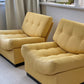 Yellow Lounge Chair - Sold as a pair