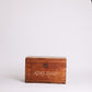 Antique Timber Chest with Marble Inlay