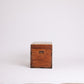 Antique Timber Chest with Marble Inlay