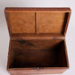 Antique Timber Chest with Marble Inlay