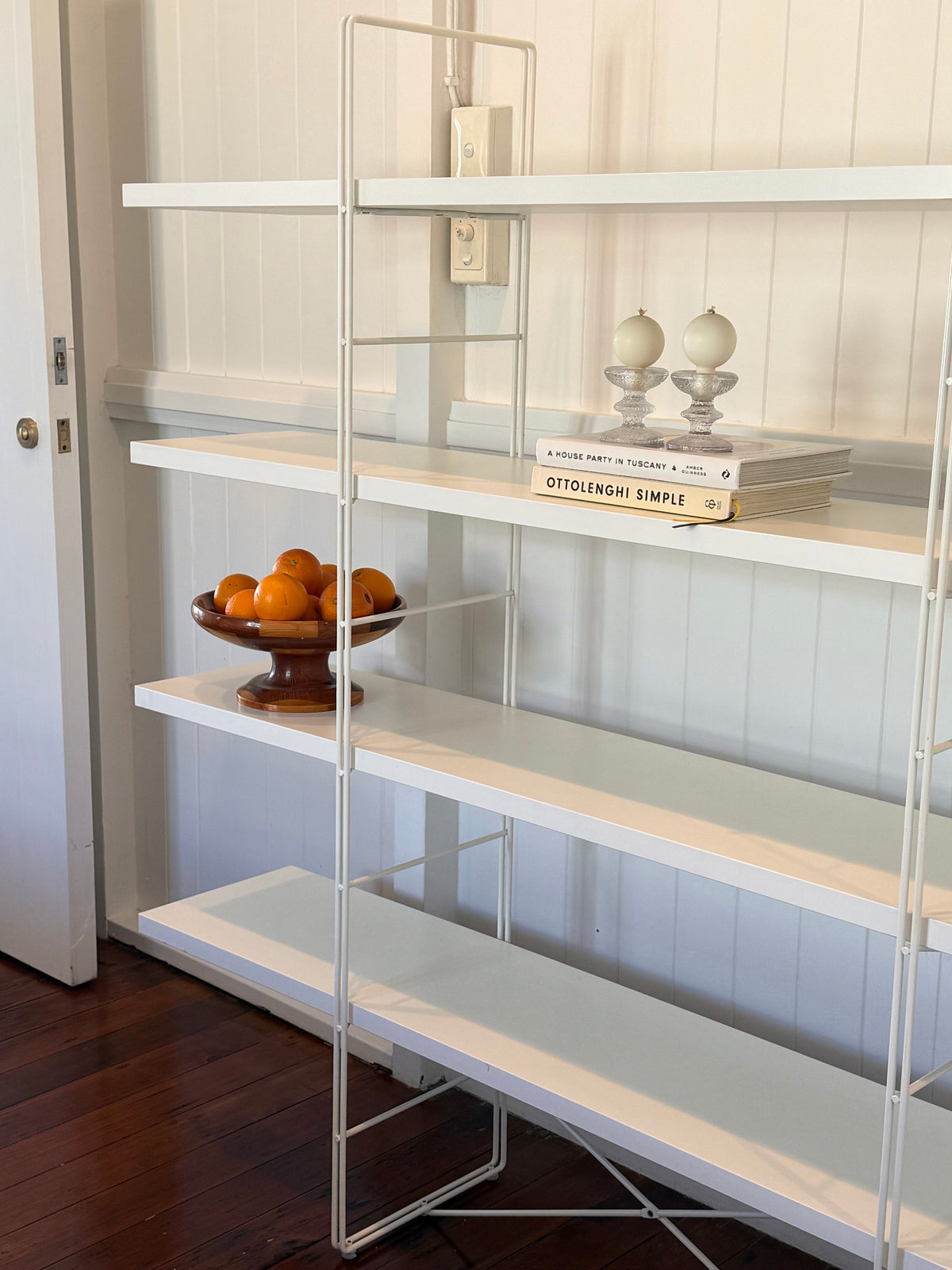 White Enetri Shelf by Niels Gammelgaard for Ikea, 1990s