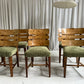 Restored Burl Chairs - Set of Eight