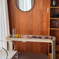 Rare Vintage Tessellated Stone Console Table