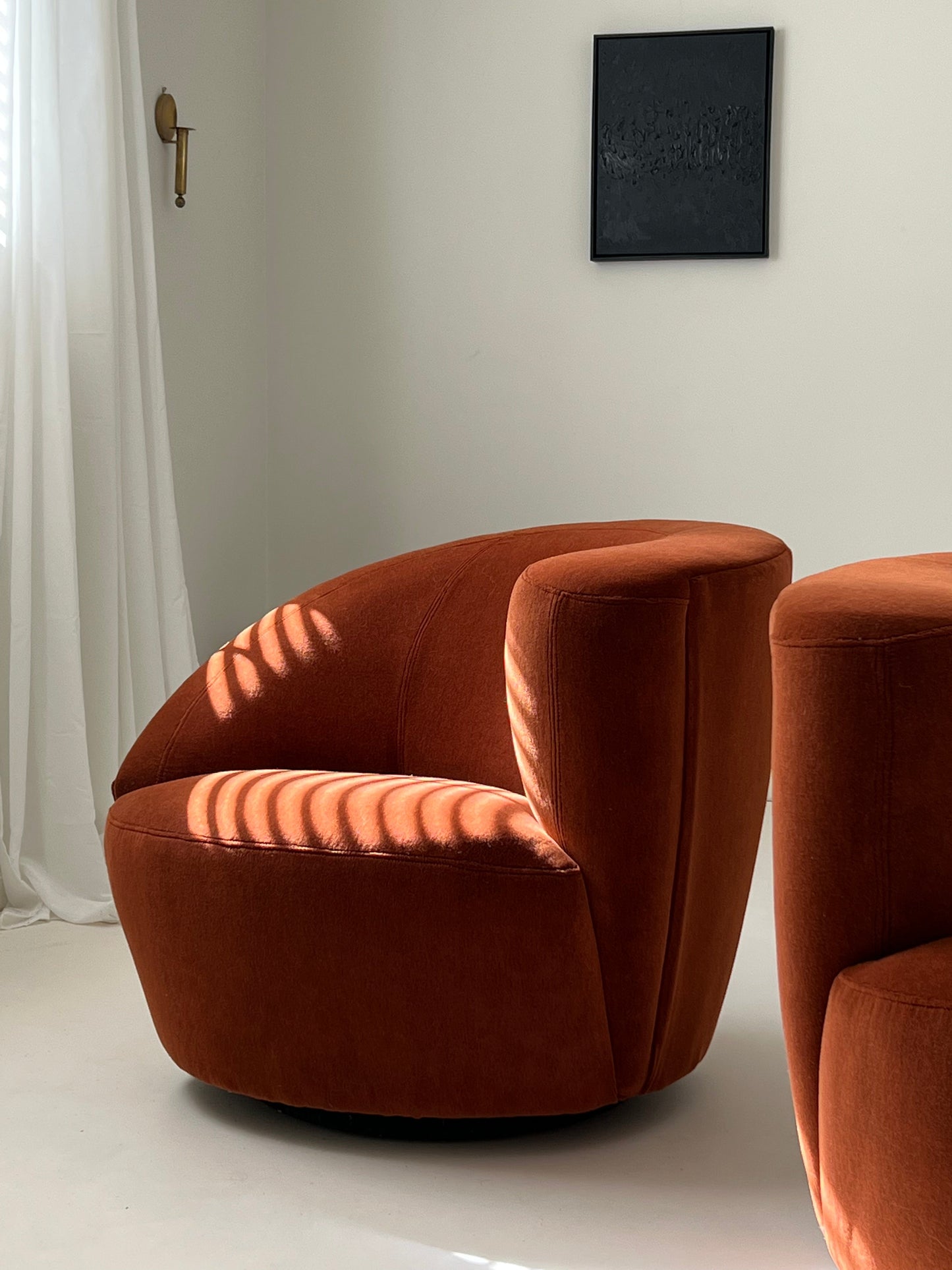 Corso Di Fiori Swivel Chairs - Two Available