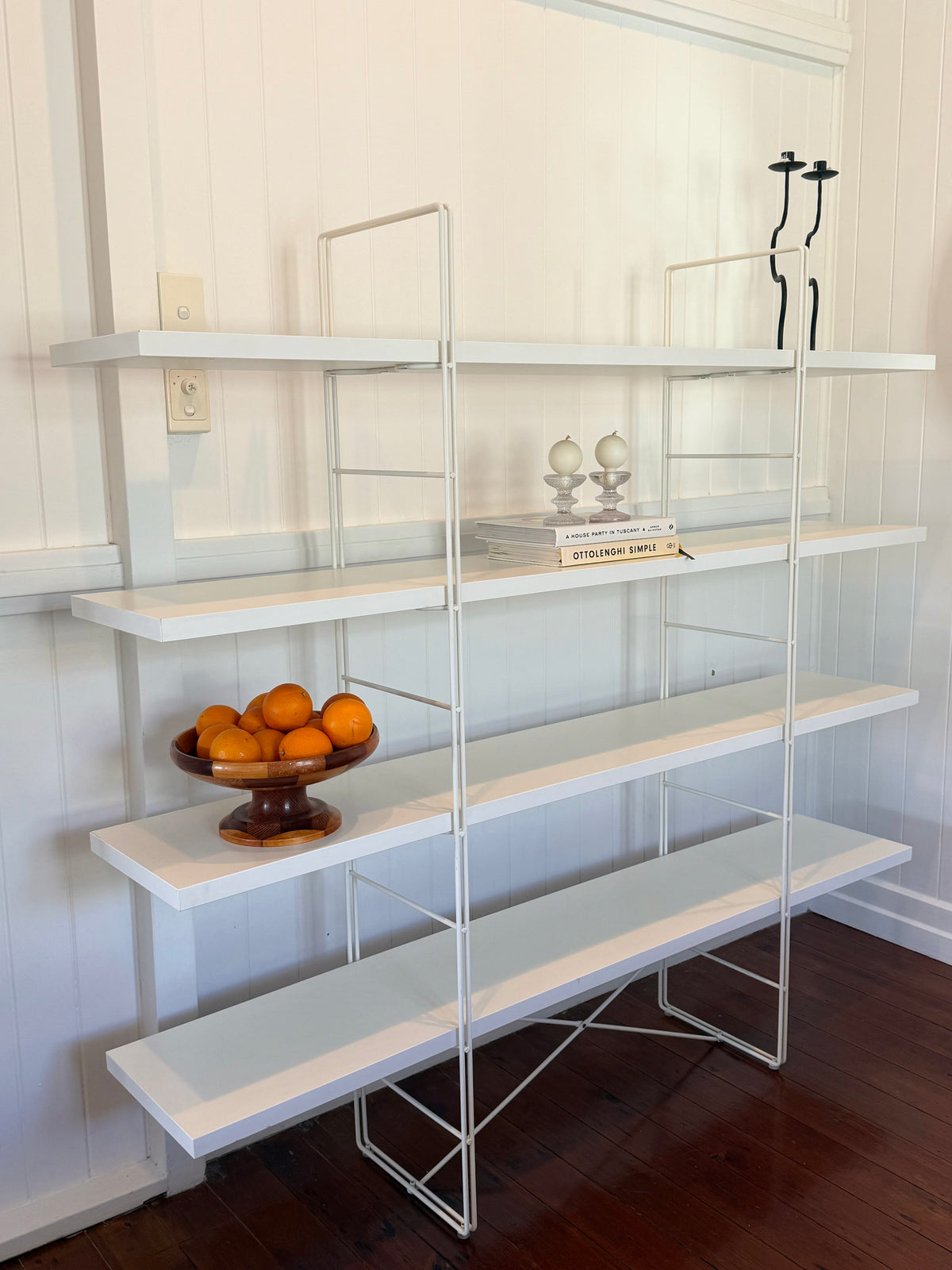 White Enetri Shelf by Niels Gammelgaard for Ikea, 1990s