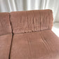 Vintage Dusty Pink Chenille Modular Sofa