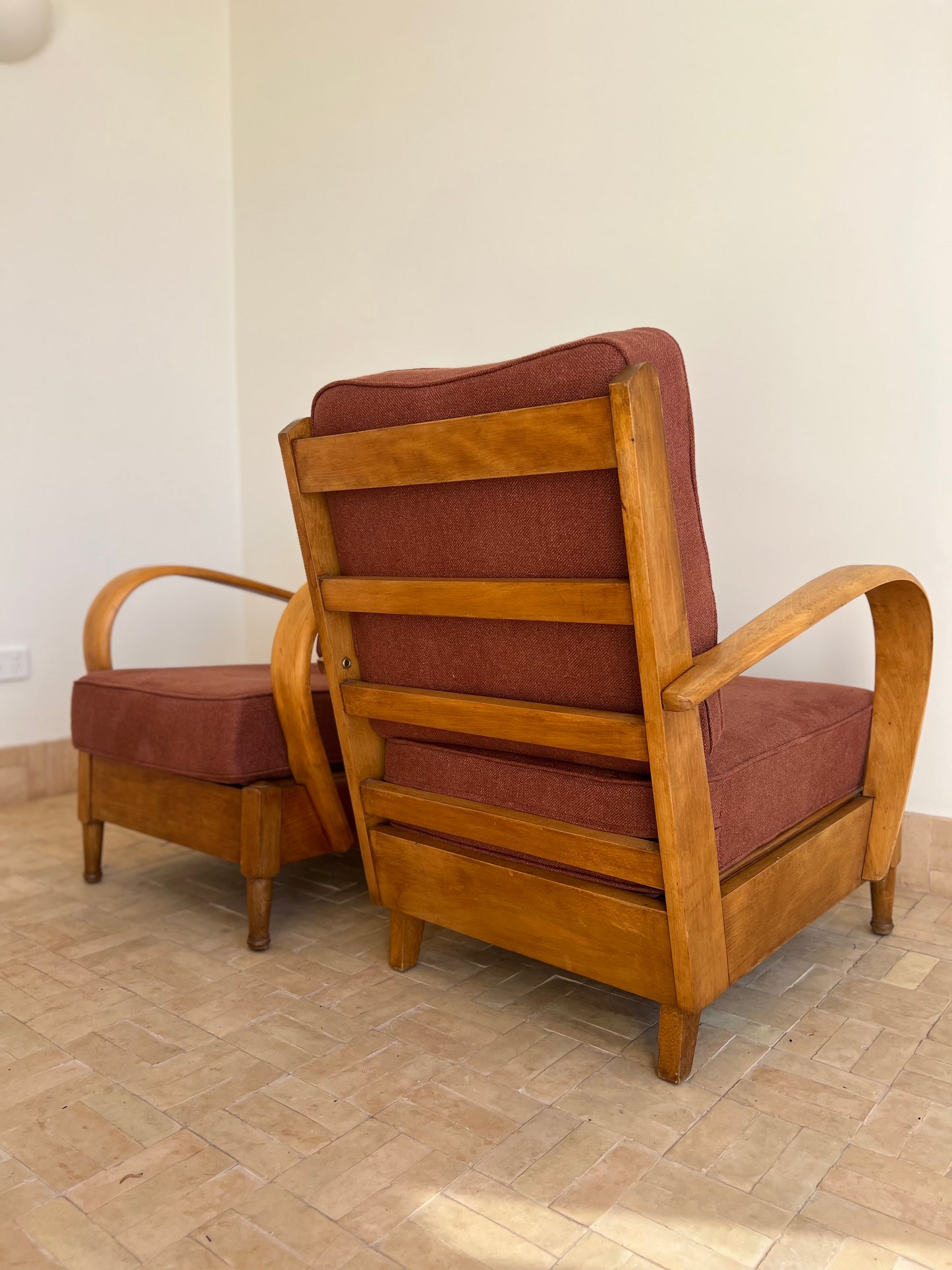 Mid Century Armchairs (pair)