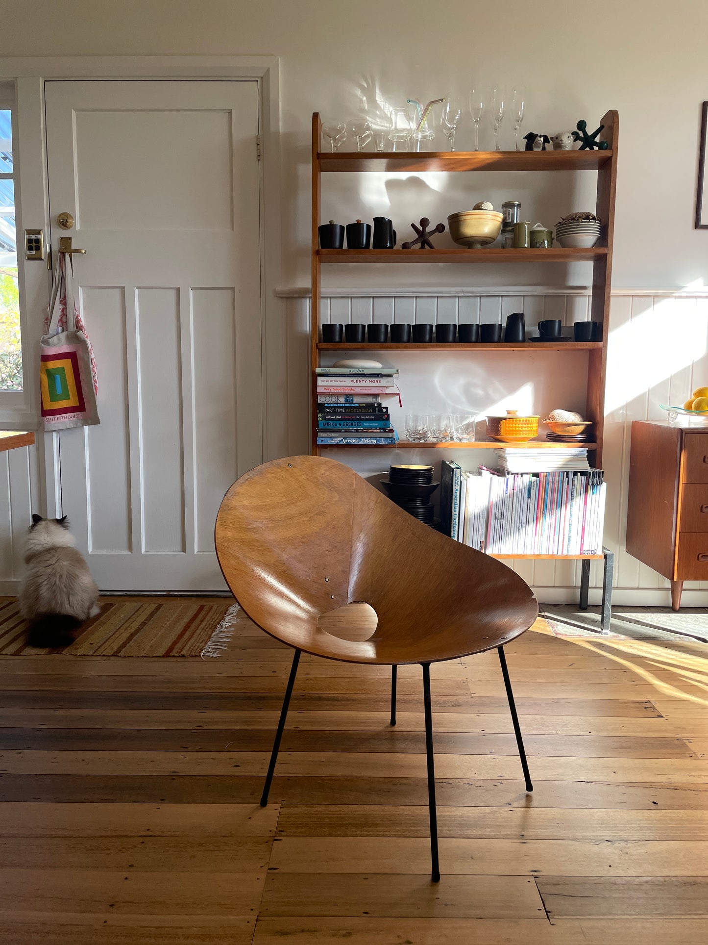 ON HOLD - Mid Century ‘Kone’ chair by Roger McLay