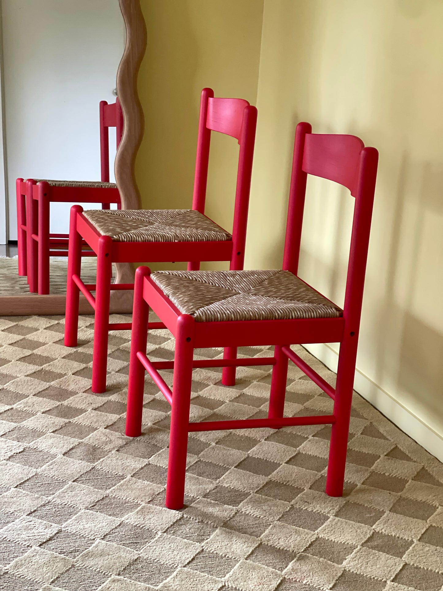 Red Rush Dining Chairs