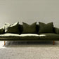 Custom Linen Jardan Nook Sofa