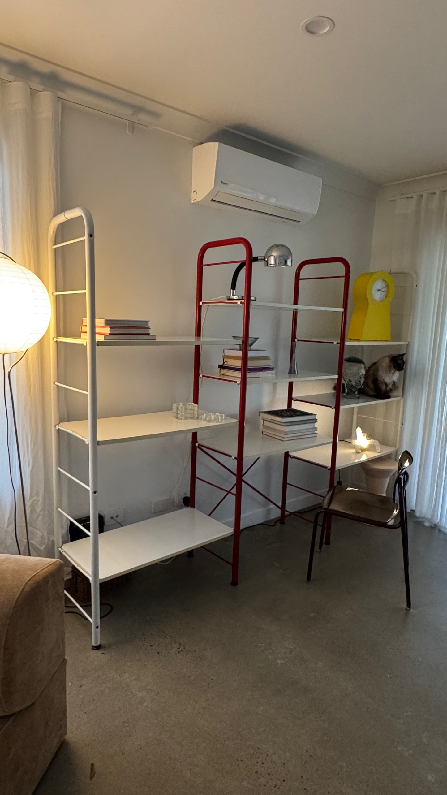 Vintage 80s Australian designed Modular Shelf System by Tubo