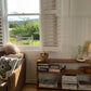 Vintage timber book shelf