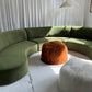 Bespoke Green Curved Modular Sofa