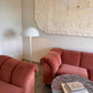 Vintage Dusty Pink Custom Made Sofas, 80's