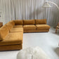 Bespoke Mustard Modular Sofa Set
