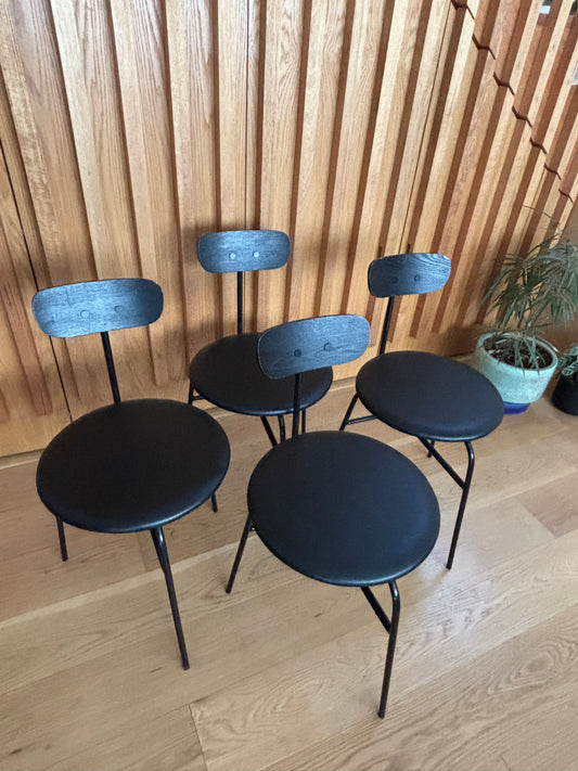 Set of Four Menu Chairs