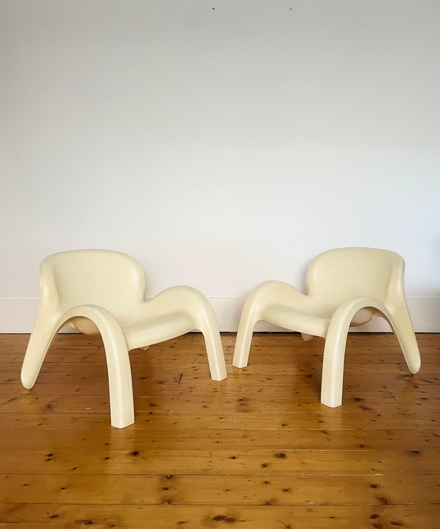 Pair of GN2 Chairs by Peter Ghyczy for Reuter