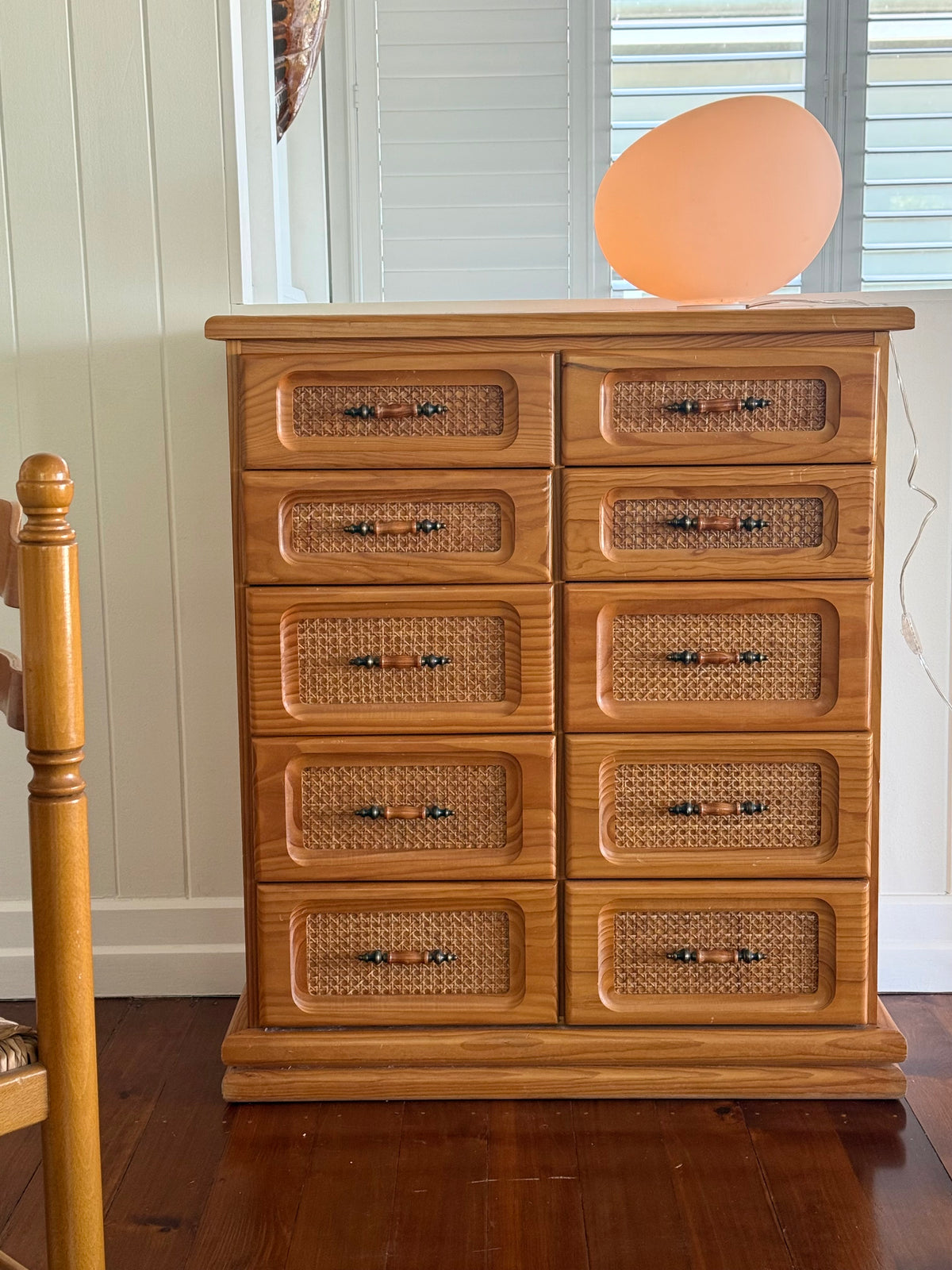 Vintage Tallboy Dresser