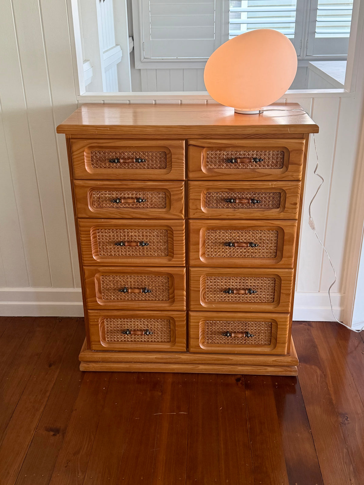 Vintage Tallboy Dresser