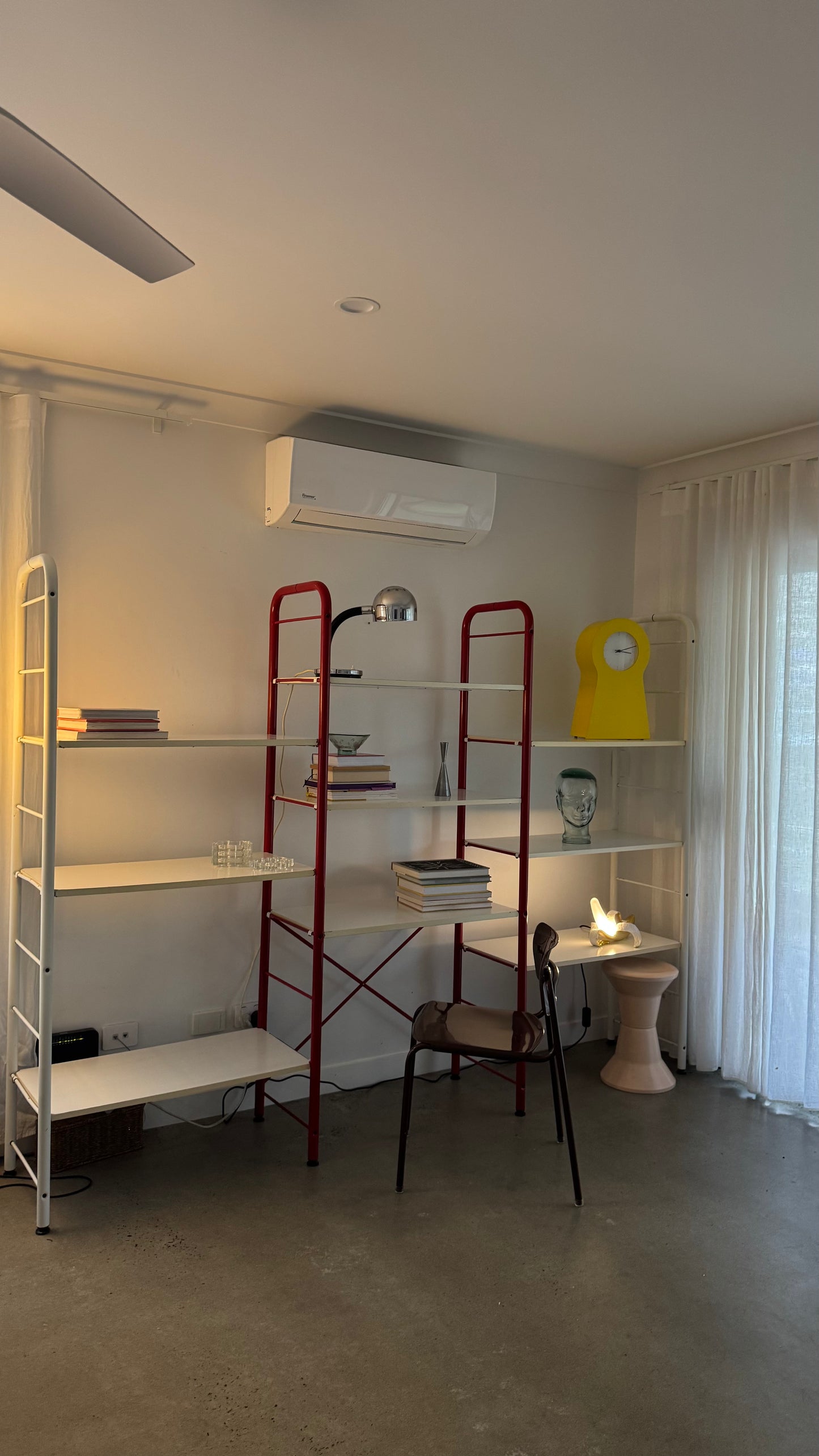 Vintage 80s Australian designed Modular Shelf System by Tubo