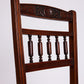 Set of 4 Victorian Dining Chairs in Archived Jim Thompson Silk