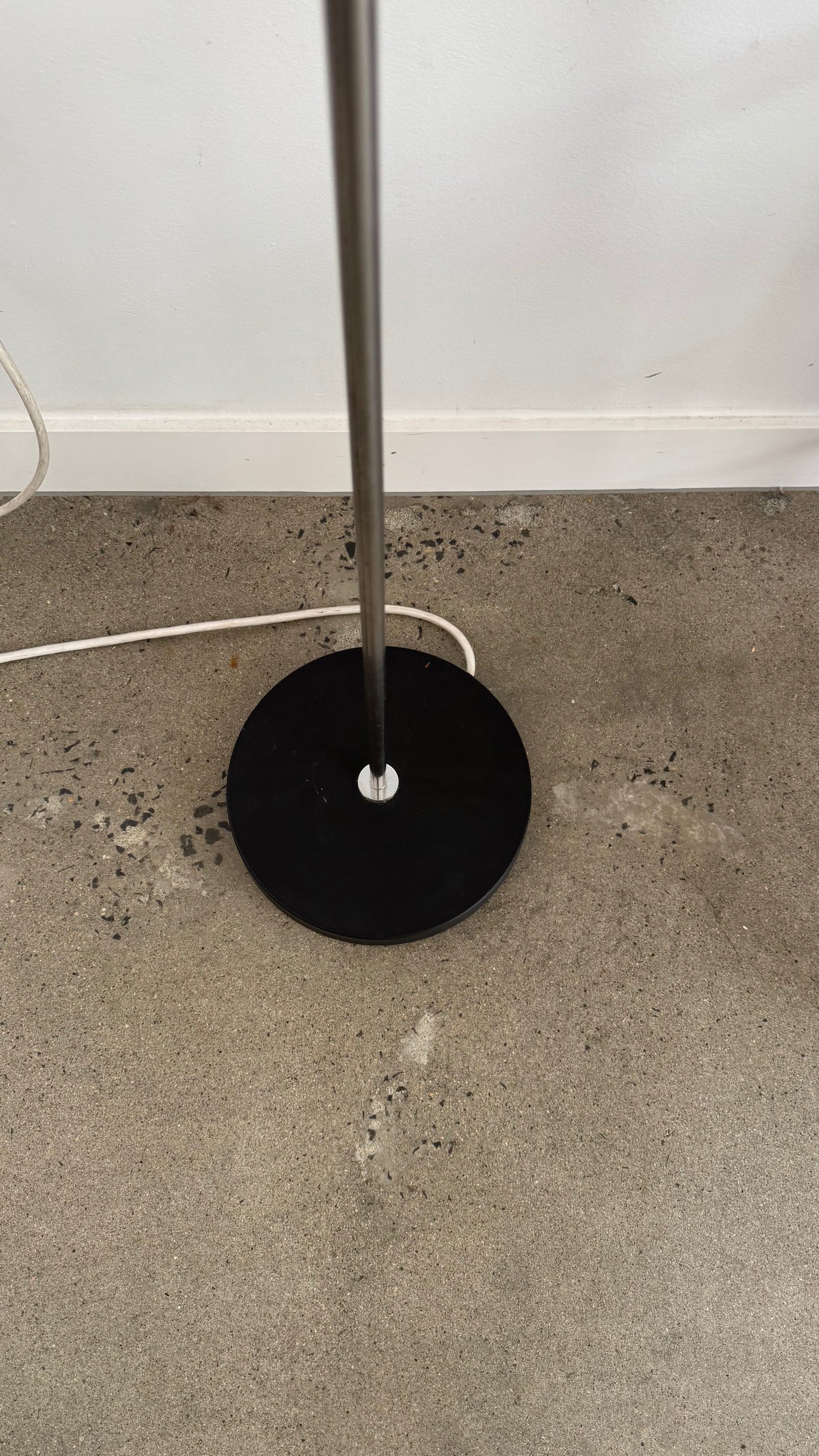Original 1970s Black Mushroom Floor lamp