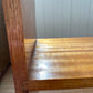 Vintage timber book shelf