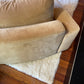On Hold - Large Modular Soft Camel Velvet Sofa