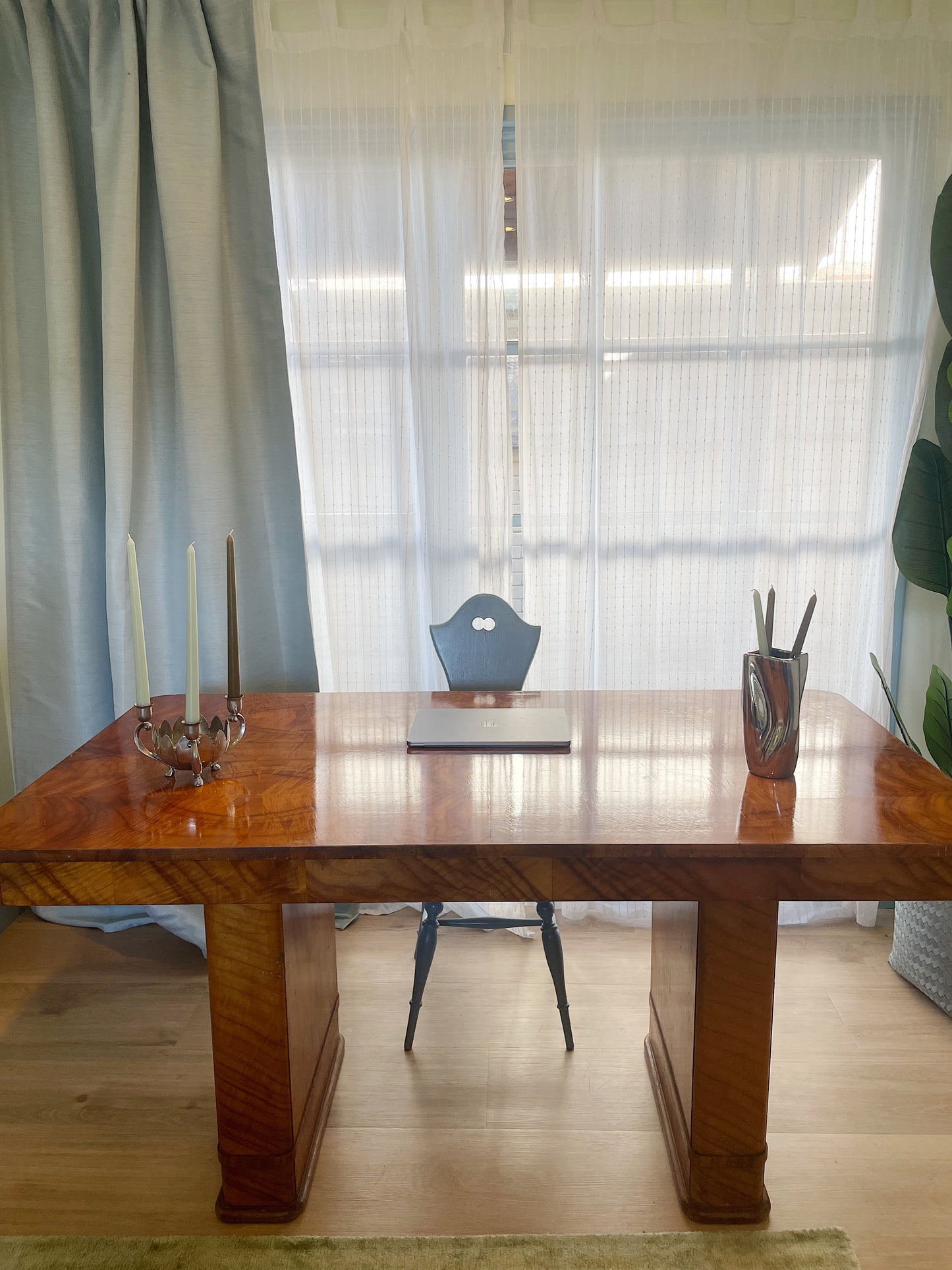 Vintage Burl Wood Table