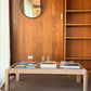 1970s Reed & Glass Coffee Table
