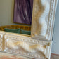 Vintage Ceramic Mirror