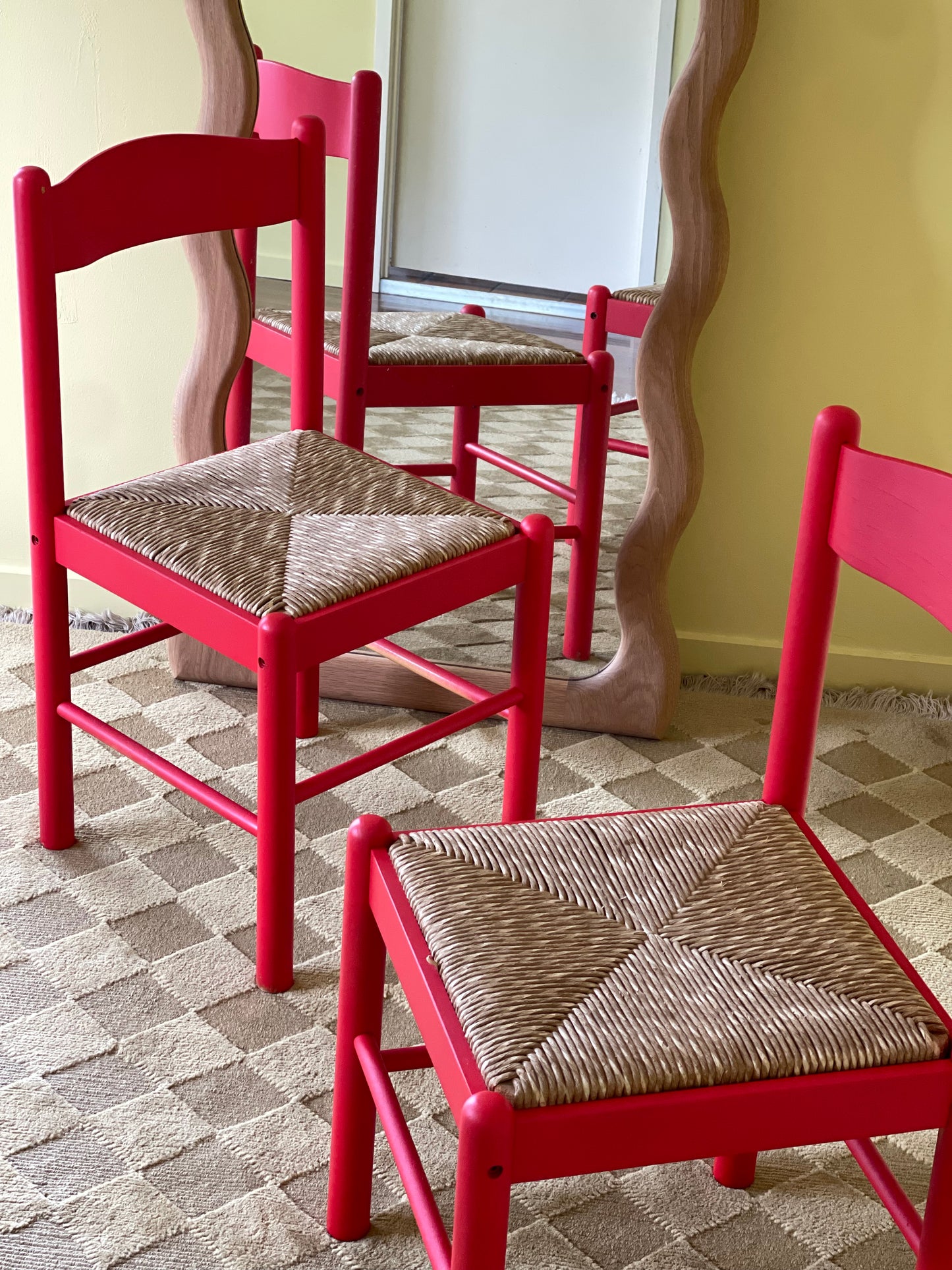 Red Rush Dining Chairs