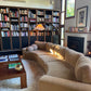 On Hold - Large Modular Soft Camel Velvet Sofa