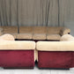 Vintage 8 Piece Fluffy Vanderoza Modular Sofa, 70’s