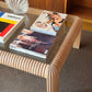 1970s Reed & Glass Coffee Table
