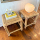 Pair of Bamboo Side Tables