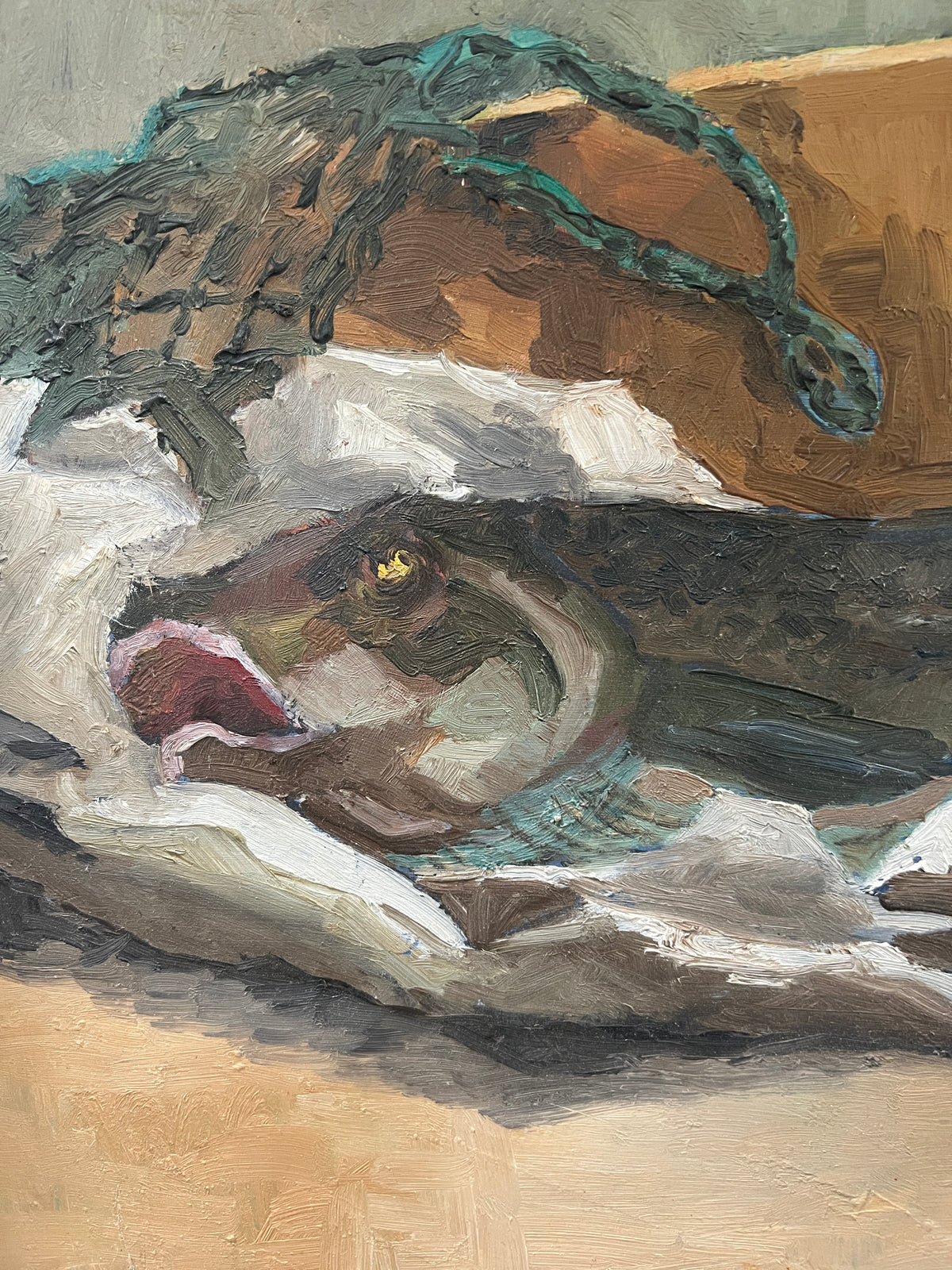 Original Oil Painting by E. J-son, Sweden