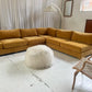 Bespoke Mustard Modular Sofa Set